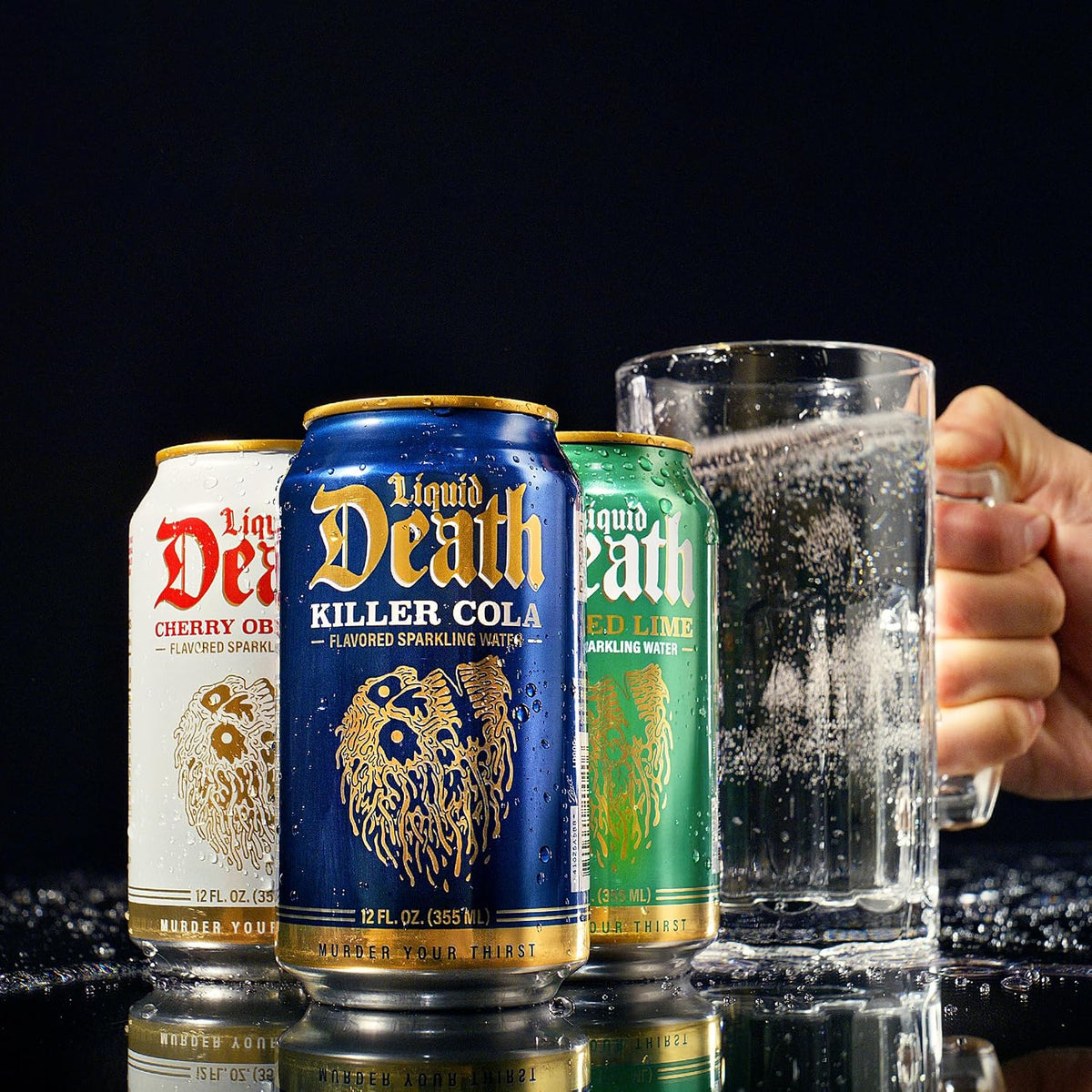 Liquid Death Rootbeer Wrath 12 fl oz cans