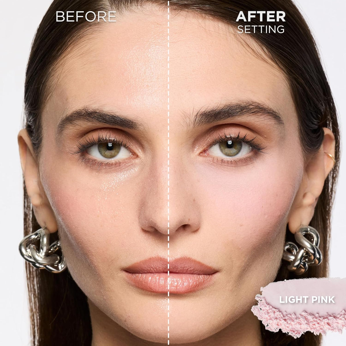 Soft matte longwear setting powder for face makeup