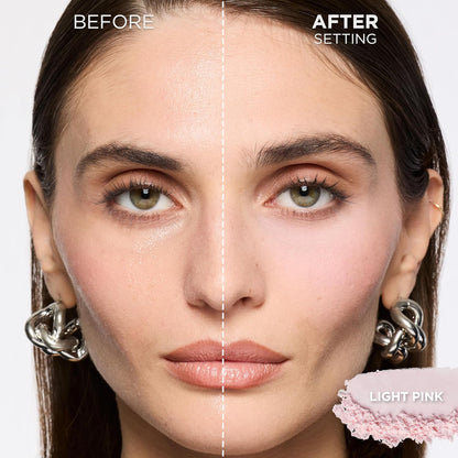Soft matte longwear setting powder for face makeup