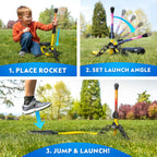 STEM flying rocket toy for kids ages 8 to 12
