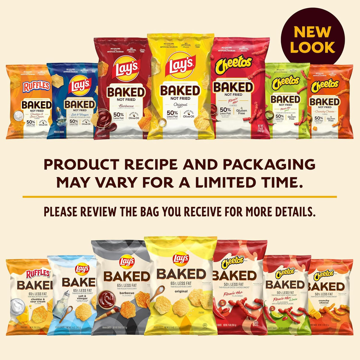 40 count Frito Lay chips and crisps variety pack