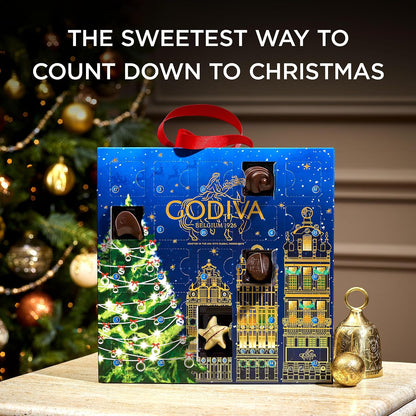 GODIVA 2026 luxury chocolate advent calendar for Christmas gifting