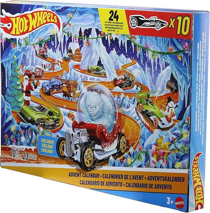 Hot Wheels 2026 Advent Calendar holiday toy set