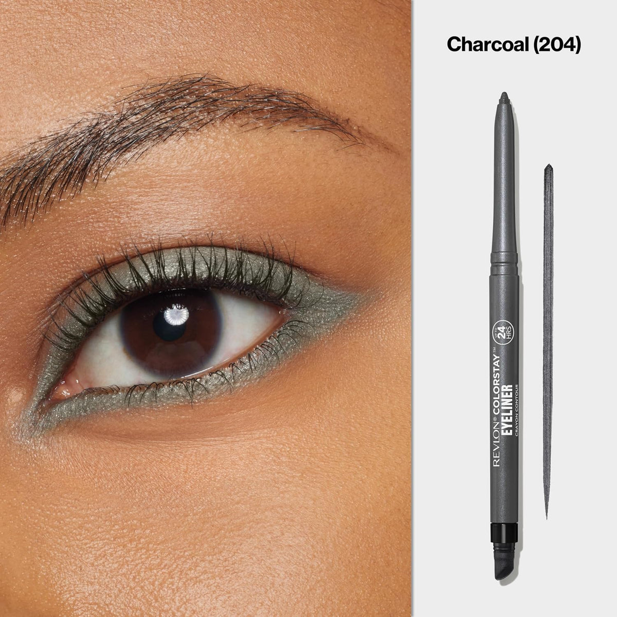 Waterproof charcoal eyeliner pencil by REVLON