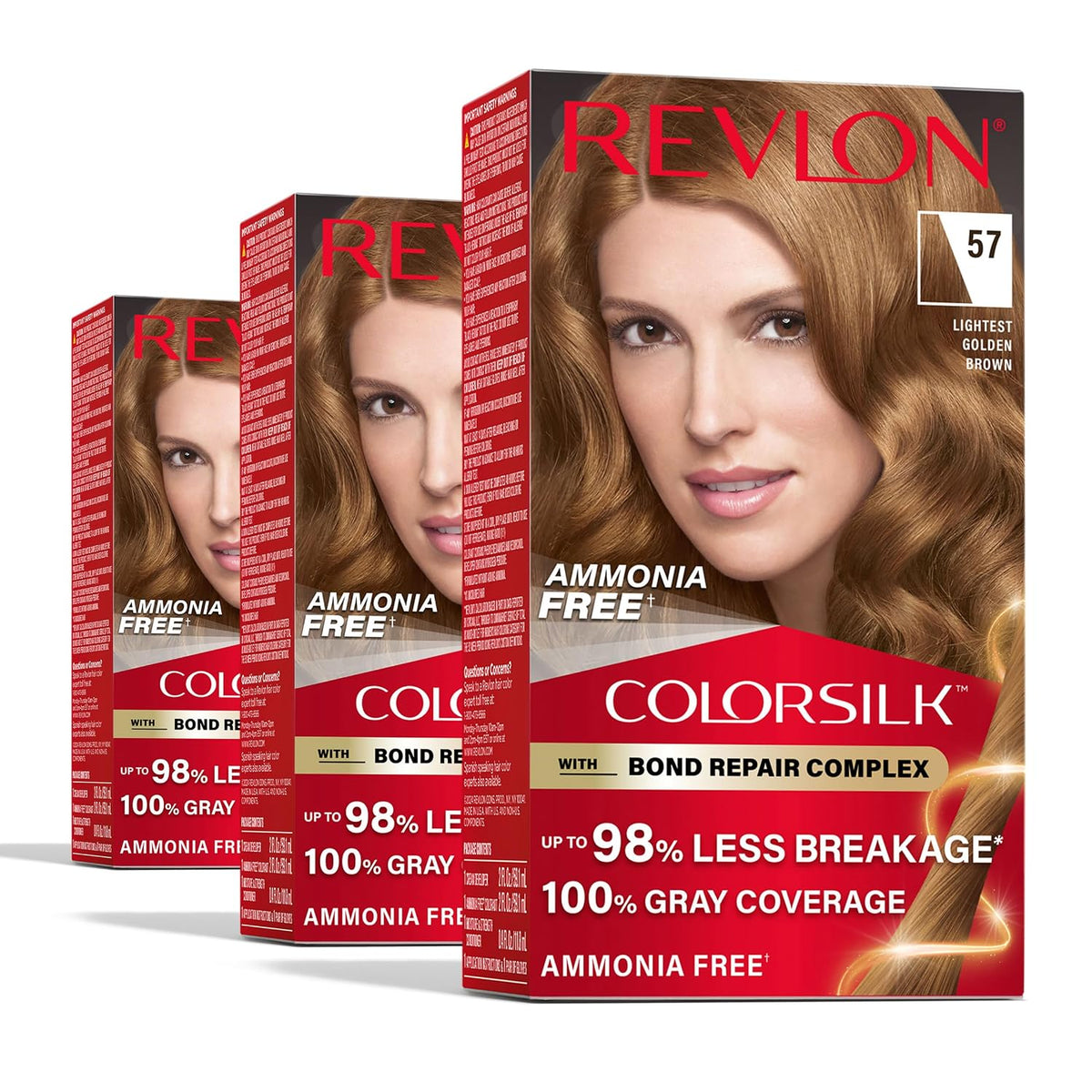 REVLON ColorSilk Bond Repair hair dye box front