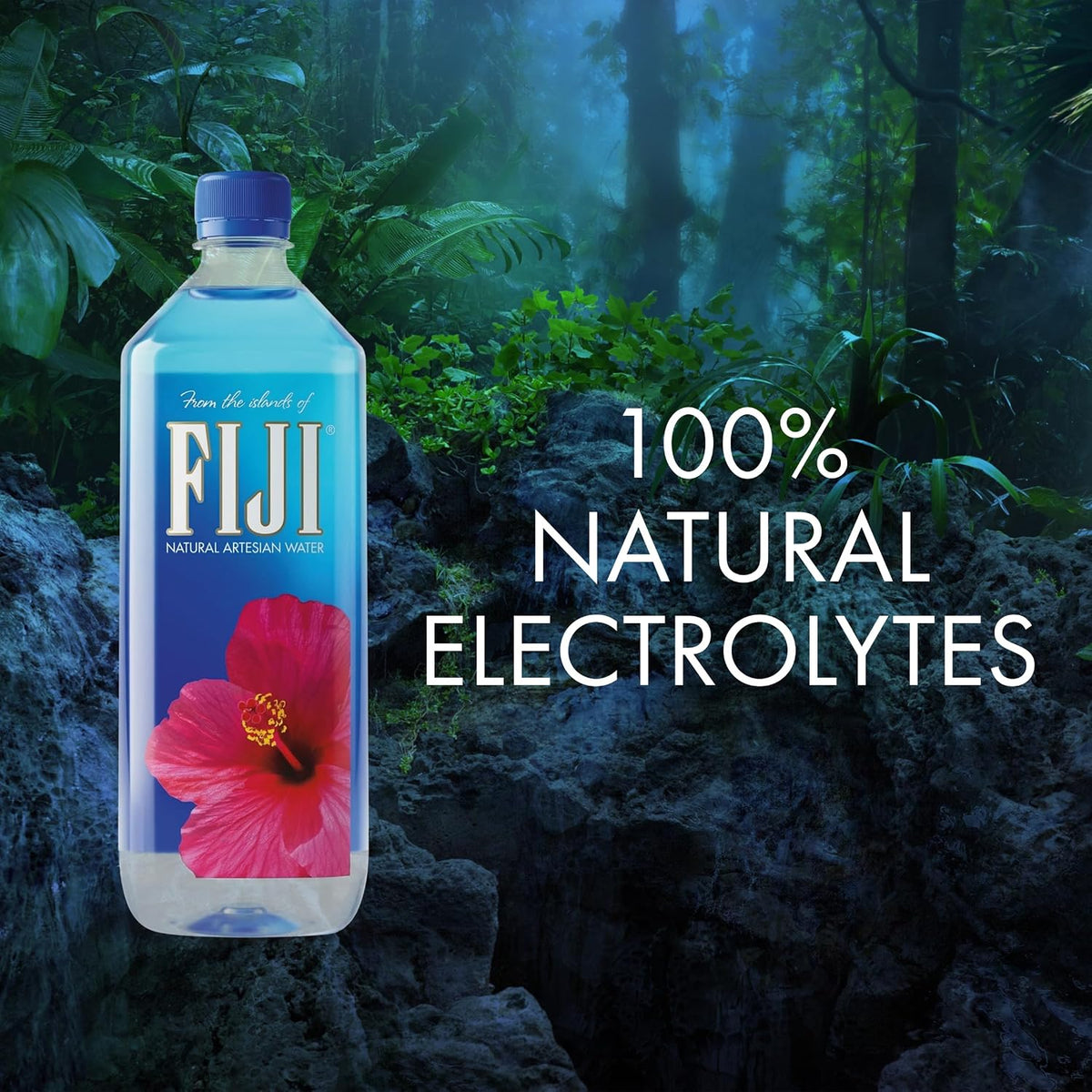 FIJI 1L bottled water single bottle