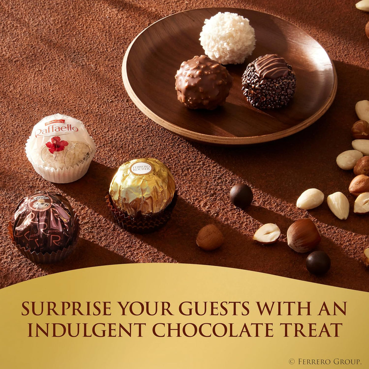 Ferrero assorted milk dark and coconut chocolates
