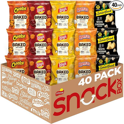 Frito Lay Baked and Popped Mix Variety Pack 40 count