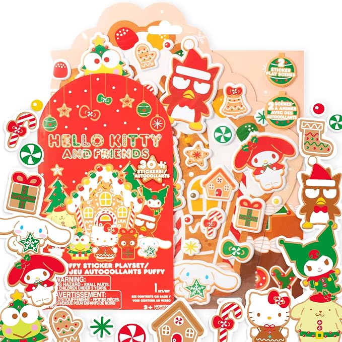 Bluey sticker play scenes with character stickers