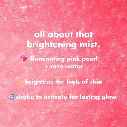 e.l.f. Power Grip Rosé brightening setting spray