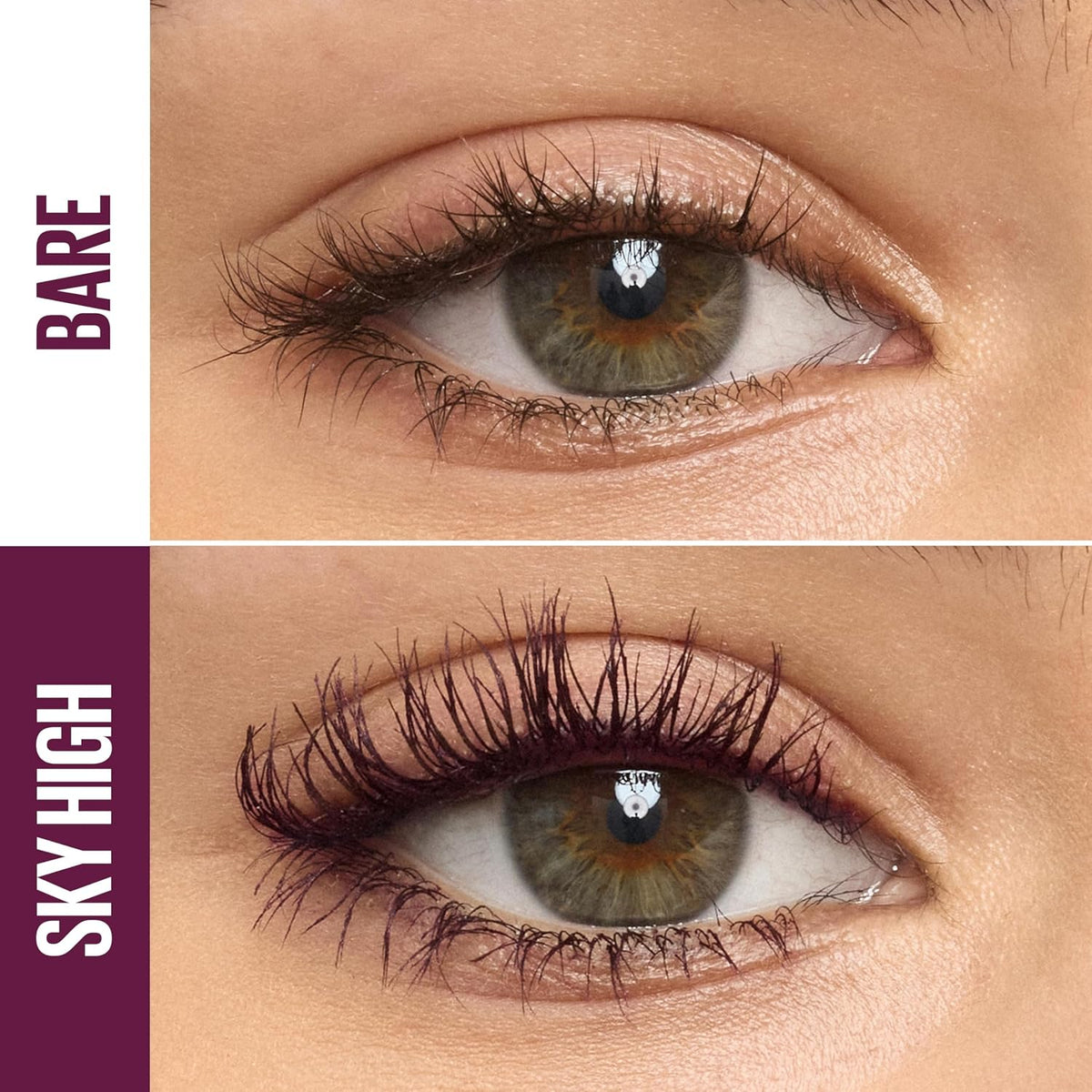 Washable Maybelline mascara for length and volume