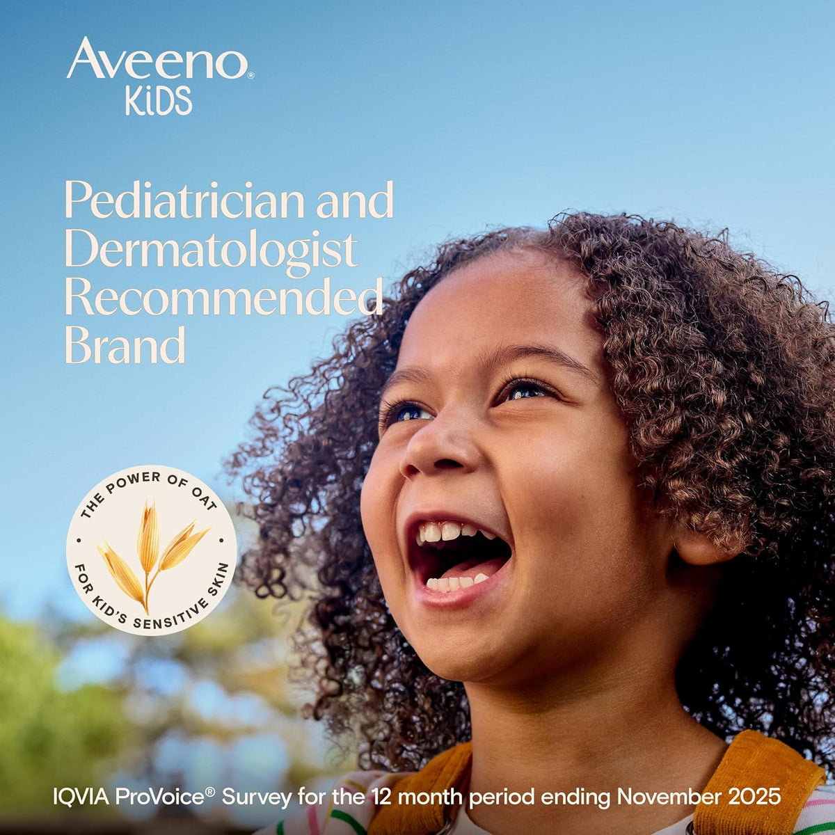 Aveeno Kids hypoallergenic tear-free body wash