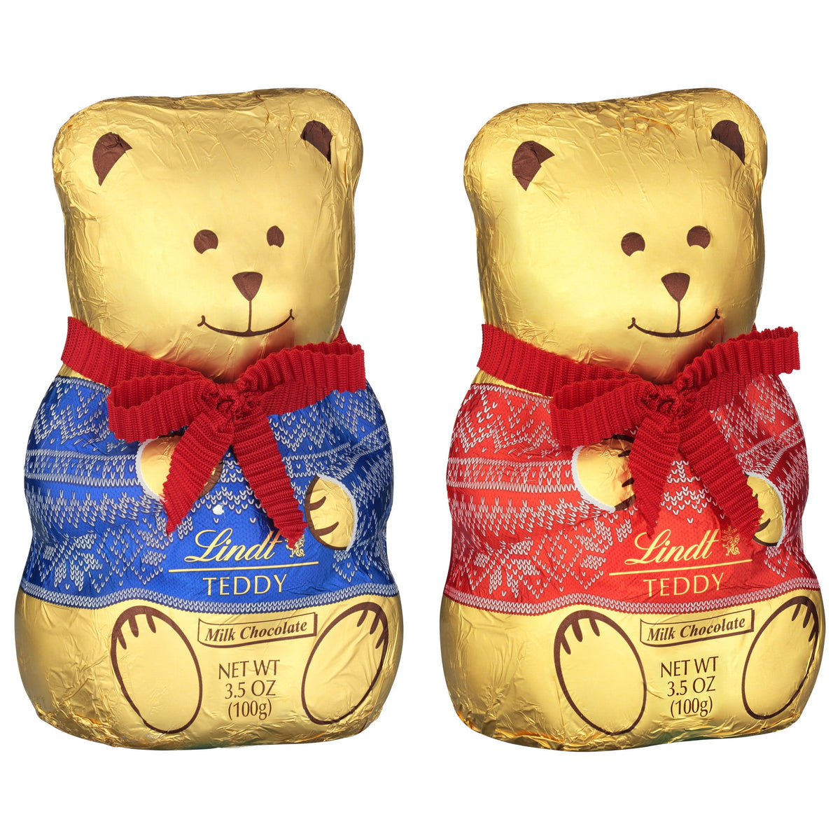 Lindt holiday chocolate in a bear shape
