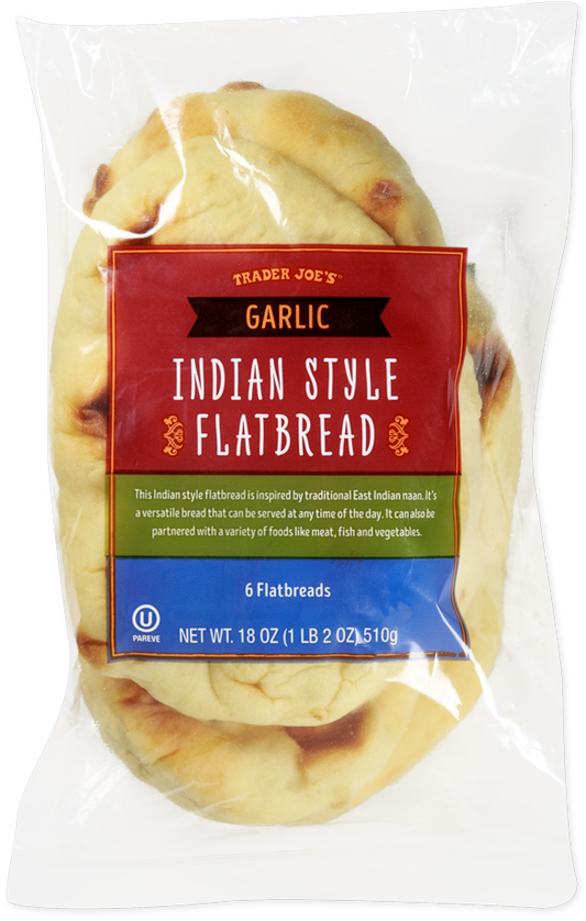 Trader Joe's Garlic Indian Style Flatbread