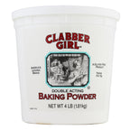 Clabber Girl 4 lb baking powder pantry staple