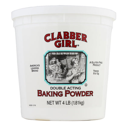 Clabber Girl 4 lb baking powder pantry staple