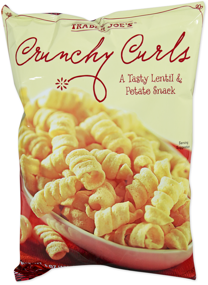 Trader Joe's Crunchy Curls vegan snack