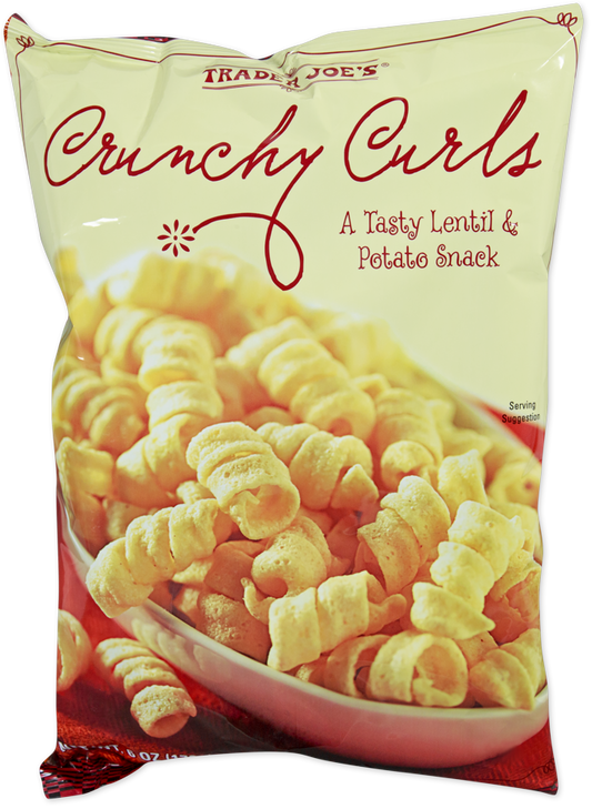 Trader Joe's Crunchy Curls vegan snack