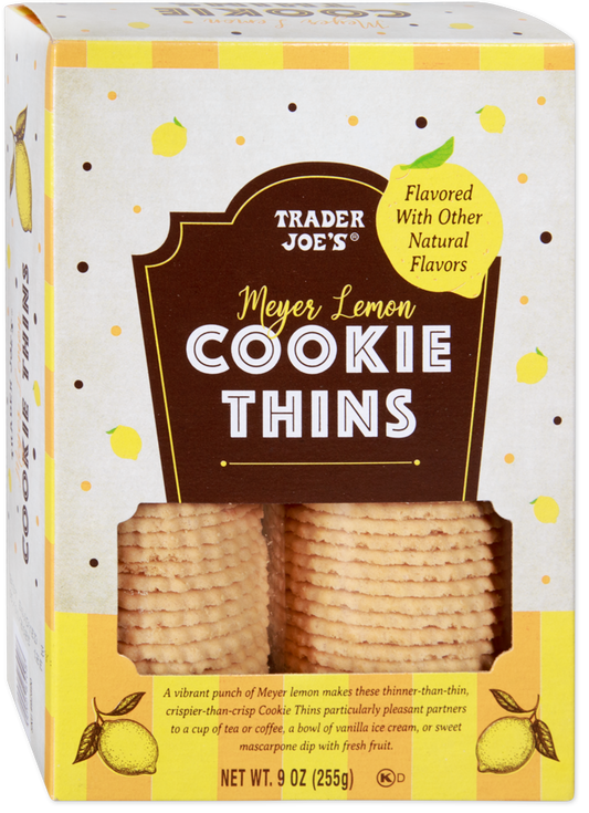 Trader Joe's Meyer Lemon Cookie Thins