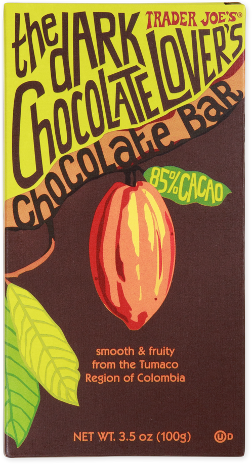 Trader Joe's Dark Chocolate Lover's Chocolate Bar