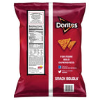 Doritos tortilla chips nacho cheese snack bag