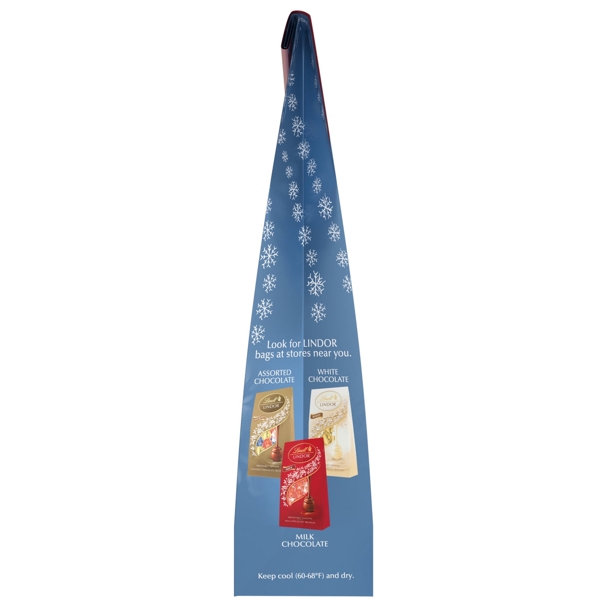 Lindt Holiday Hot Cocoa milk chocolate truffle bag