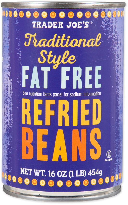 Trader Joe's traditional style fat free refried beans