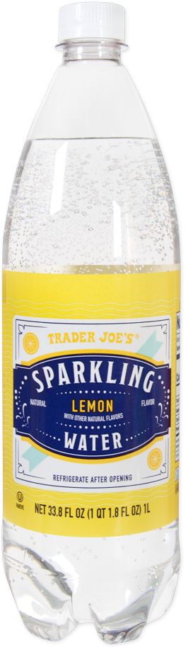 Trader Joe's lemon sparkling water