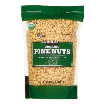 Kirkland Signature Organic Pine Nuts 1.5 lbs package
