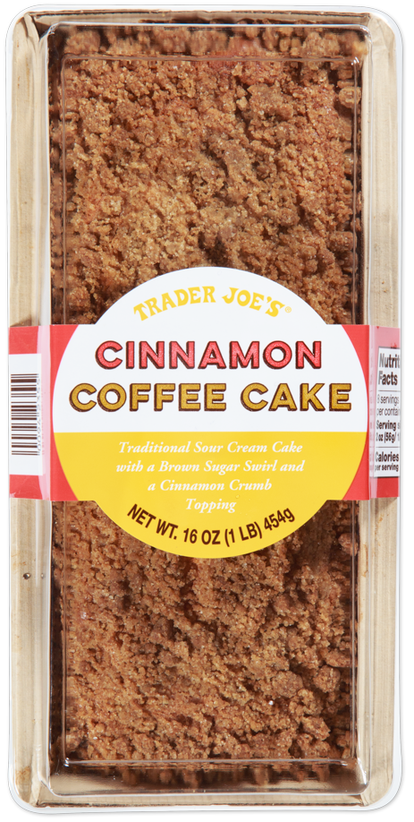 Trader Joe's cinnamon coffee cake