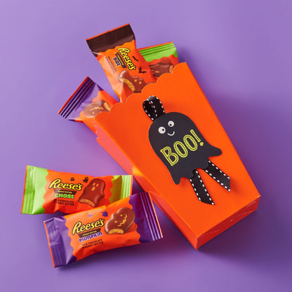 Reese's milk chocolate and creamy peanut butter seasonal treats