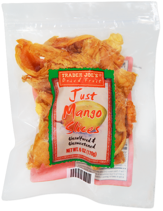 Trader Joe's Just Mango Slices fruit snack