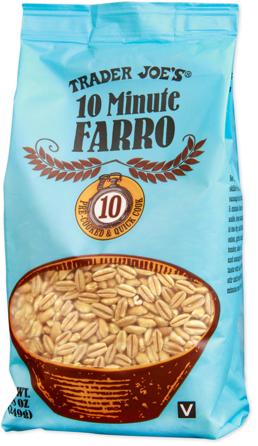 Trader Joe's 10 Minute Farro grain package