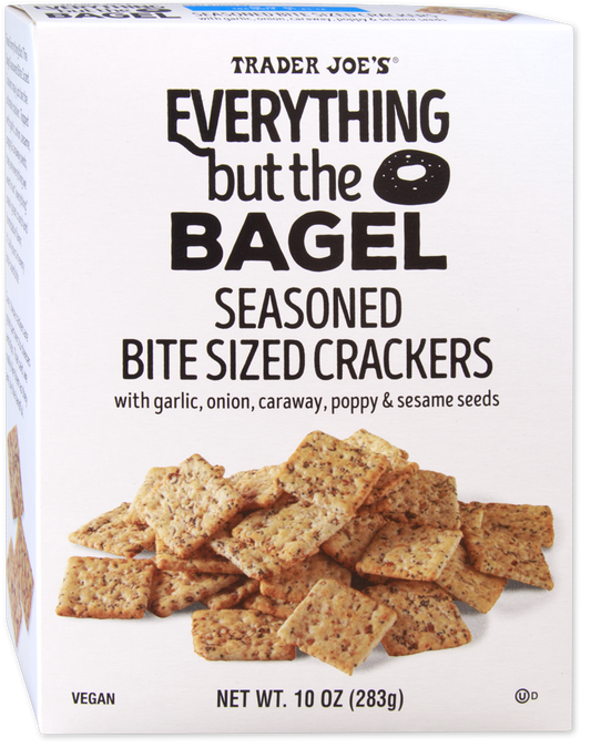 Trader Joe's Everything but the Bagel Seasoned Crackers