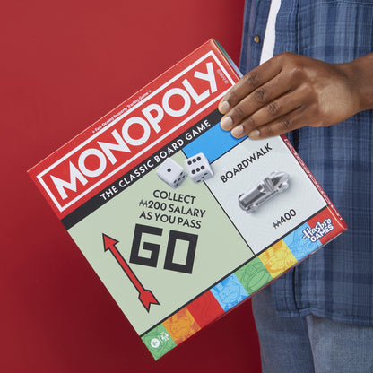 Classic Monopoly property-buying board game