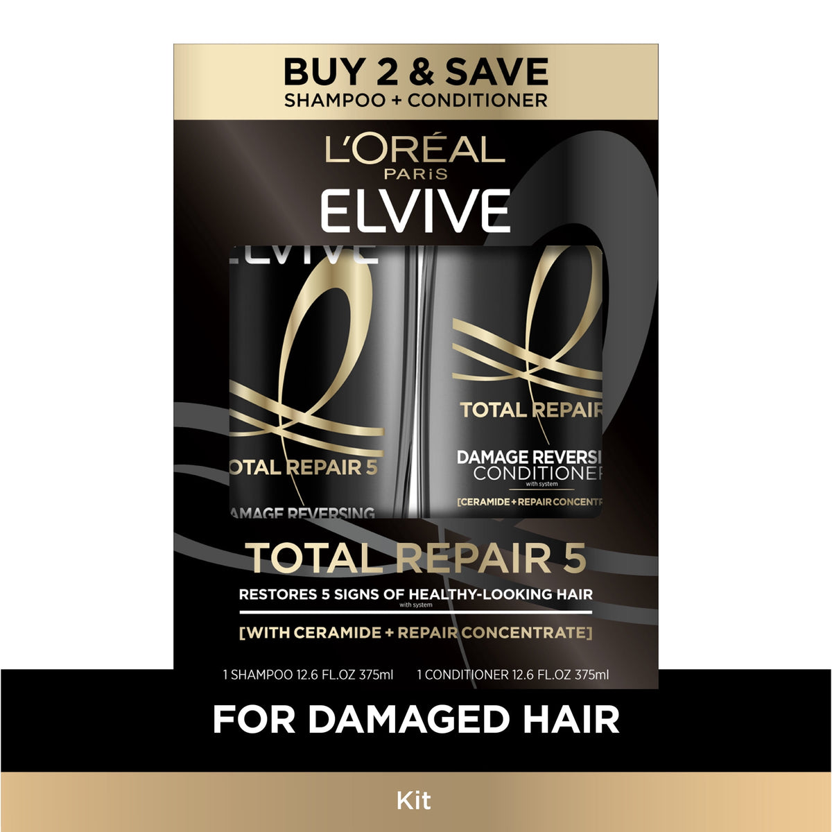 Elvive Total Repair 5 repairing hair-care kit