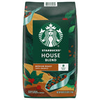 Starbucks House Blend medium roast whole bean coffee 40 oz
