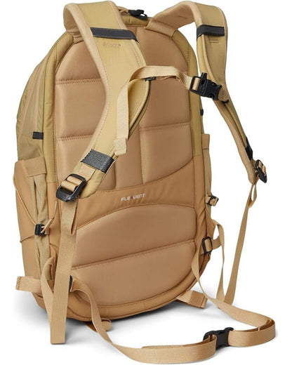 Khaki adjustable strap backpack by The North Face