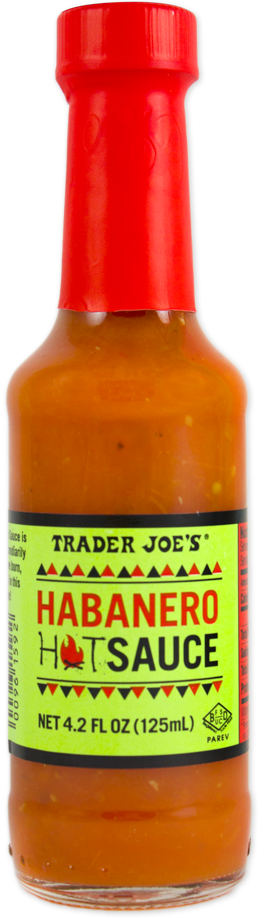 Trader Joe's Habanero Hot Sauce bottle