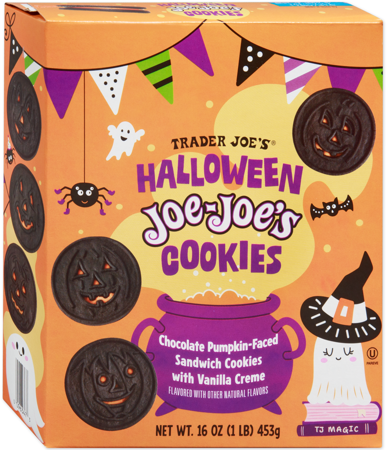 Trader Joe's Halloween Joe-Joe's Cookies package