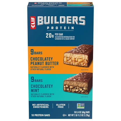 Clif Builder's Protein Bar variety pack 18 count