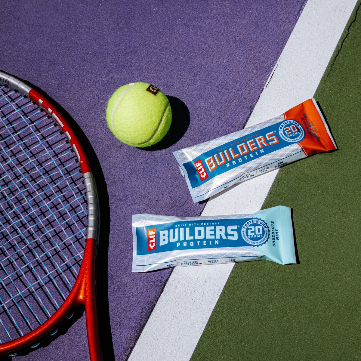Non-GMO protein bars in variety pack