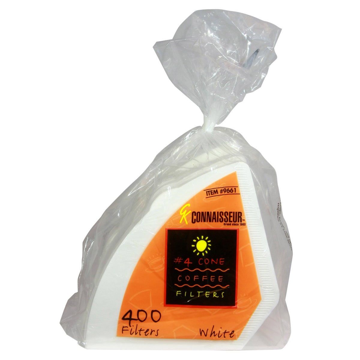 Connaisseur #4 cone coffee filters 400-count pack