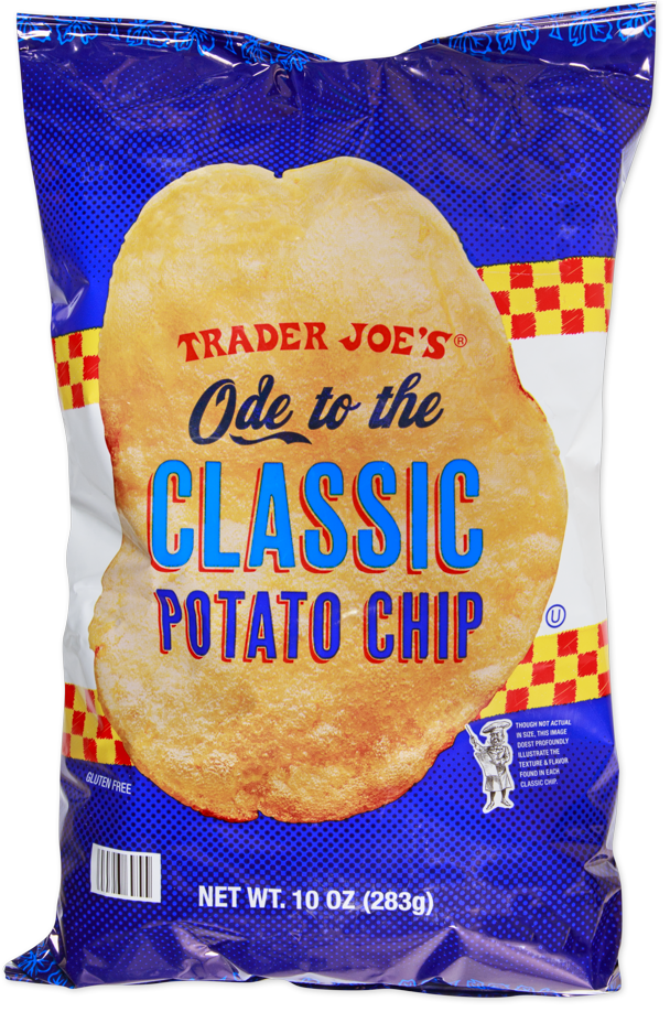 Trader Joe's Ode to the Classic Potato Chip snack