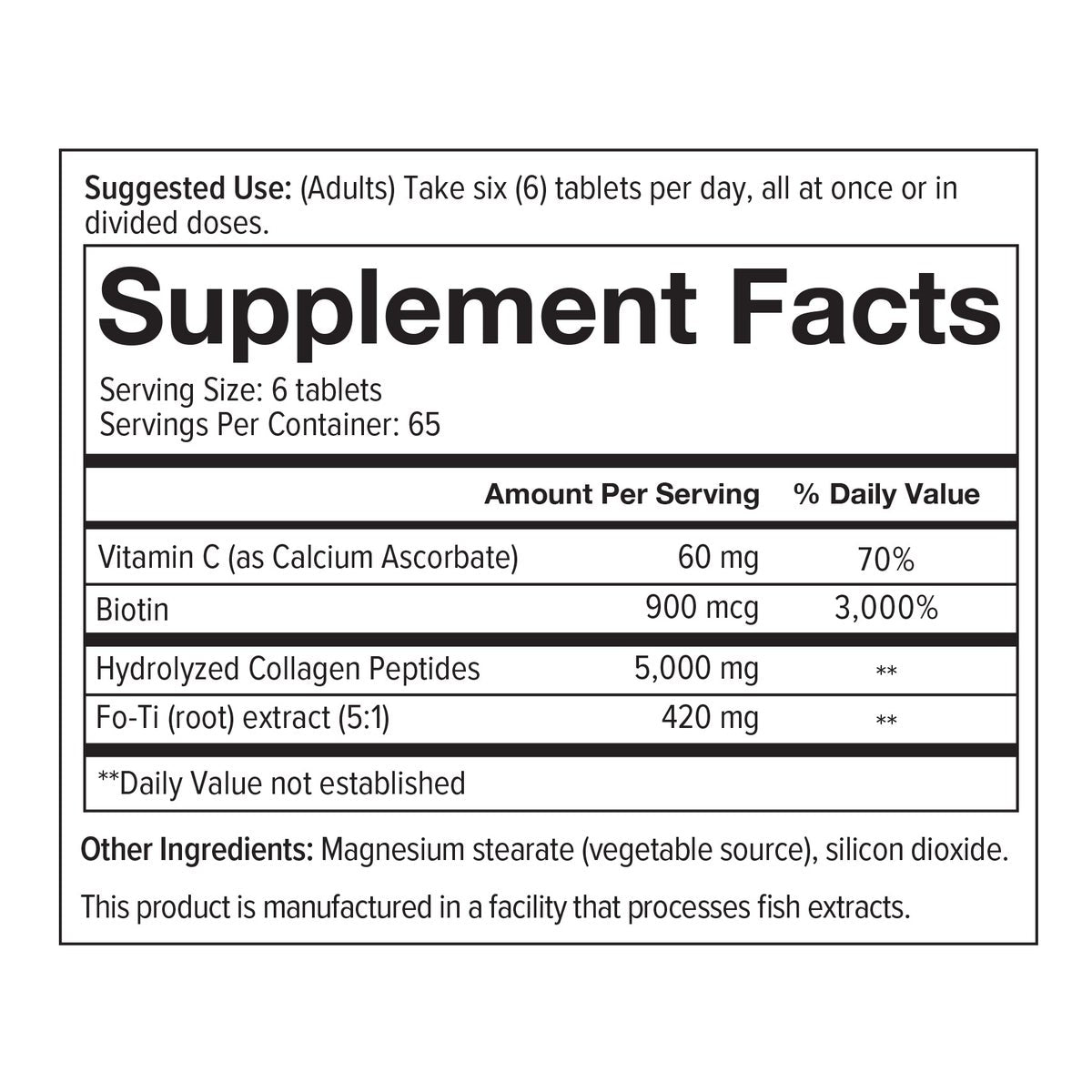 Youtheory mens collagen dietary supplement packaging