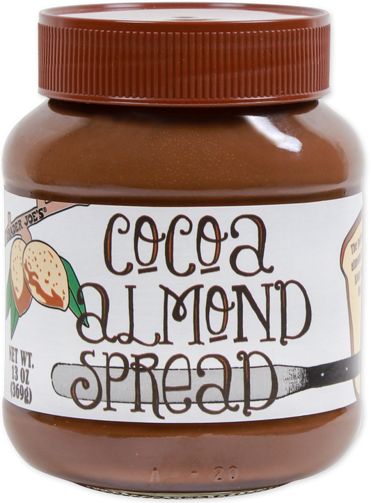 Trader Joe's Cocoa Almond Spread jar
