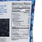 Kirkland Signature dried blueberries snack packaging