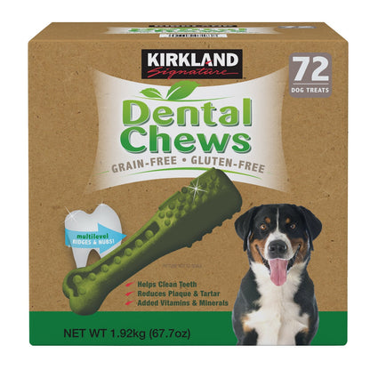 Kirkland Signature dental chews 72-count box