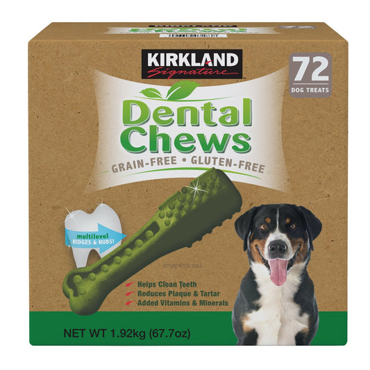 Kirkland Signature dental chews 72-count box