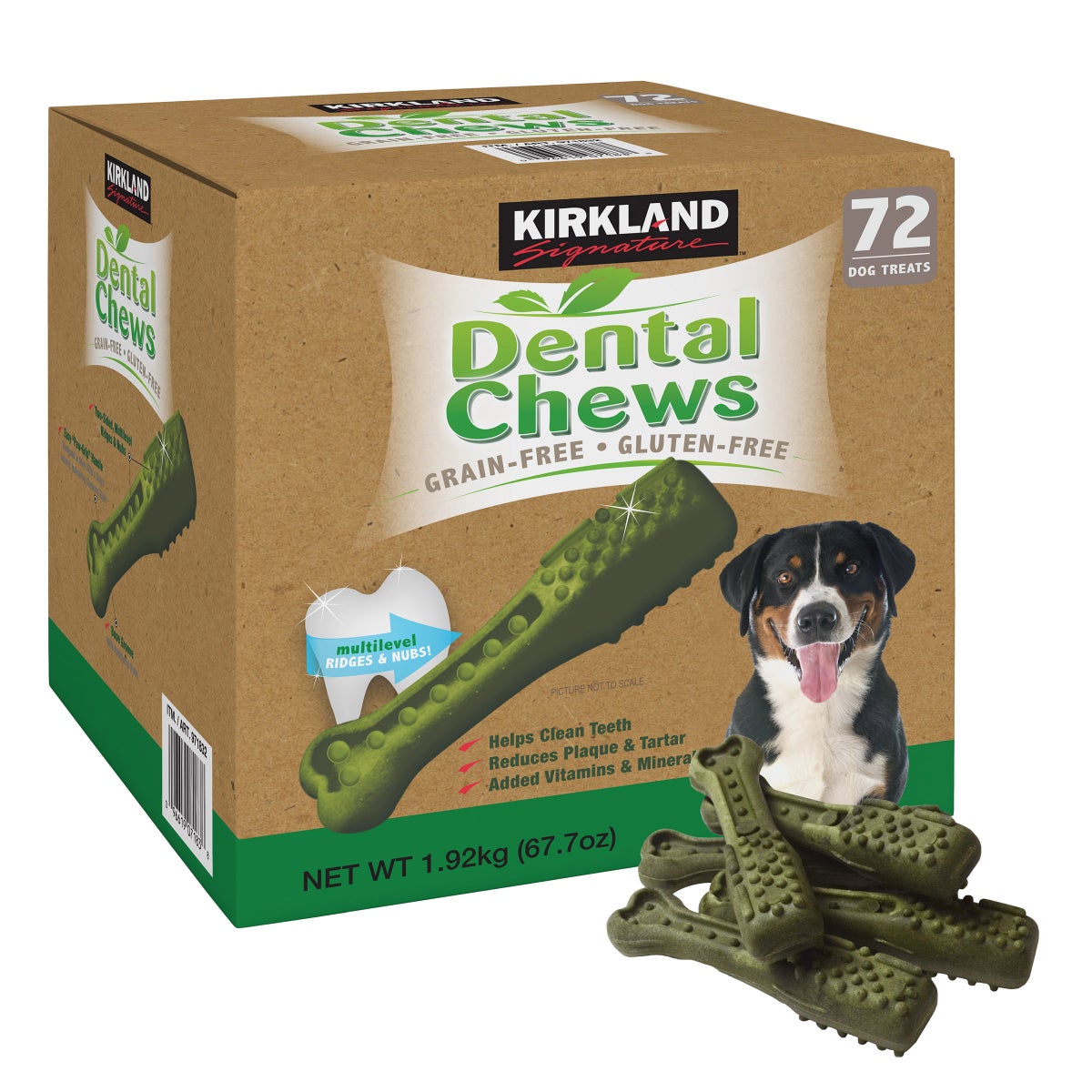 Kirkland Signature pet treat packaging front view